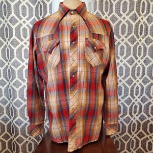 Vintage Western Button Up Shirt